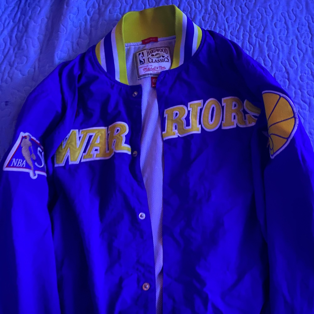 Vintage golden state basketball jacket